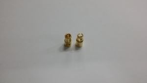 써펀트코리아,6mm Gold Connector Male/Female (1set) (#108006)