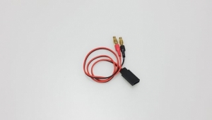 써펀트코리아,TX/RX Charging Cable (35cm) for Futaba&JR (#108216)
