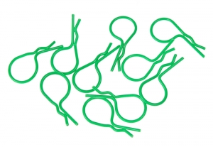 써펀트코리아,Big body clip 1/10 - fluorescent green (10) (#103112)