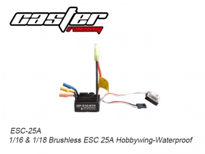 써펀트코리아,Brushless ESC 25A Hobbywing-Waterproof (#ESC-25A)