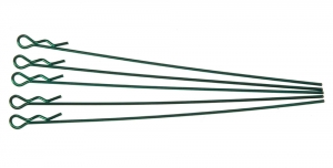 써펀트코리아,Extra long body clip 1/10 - metallic green (5) (#103130)