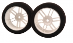 Tyre 1/10 26mm FR White ITA (SH35) (#101501)