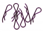 Body clip 1/8 - metallic purple (6) (#103124)
