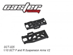 1/10 SCT F and R Suspension Arms V2 (#SCT-025)